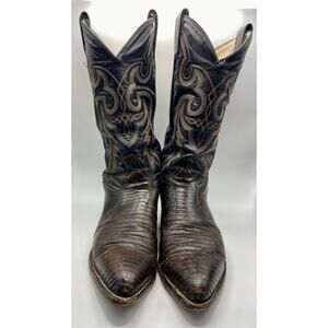 Vintage Tony Lama leather men’s western boots size 8.5 D